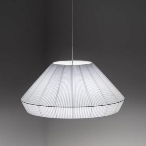 Mei Pendant, 60 cm, White Ribbons, E27, IP20