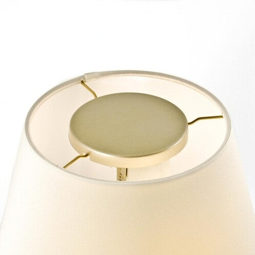 Melampo Reading Wall Light, Aluminium with Grey Silk Shade, E14 IP20