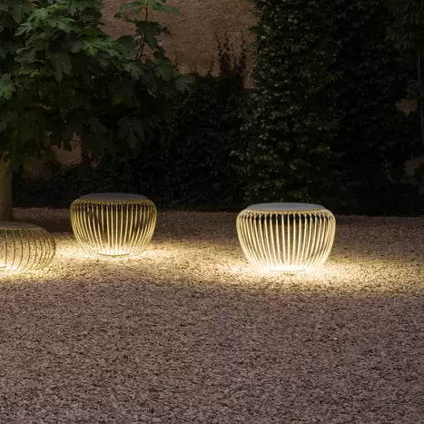 Meridiano Floor, Short, Khaki, LED, 9W, On/Off, Plugs In, IP65