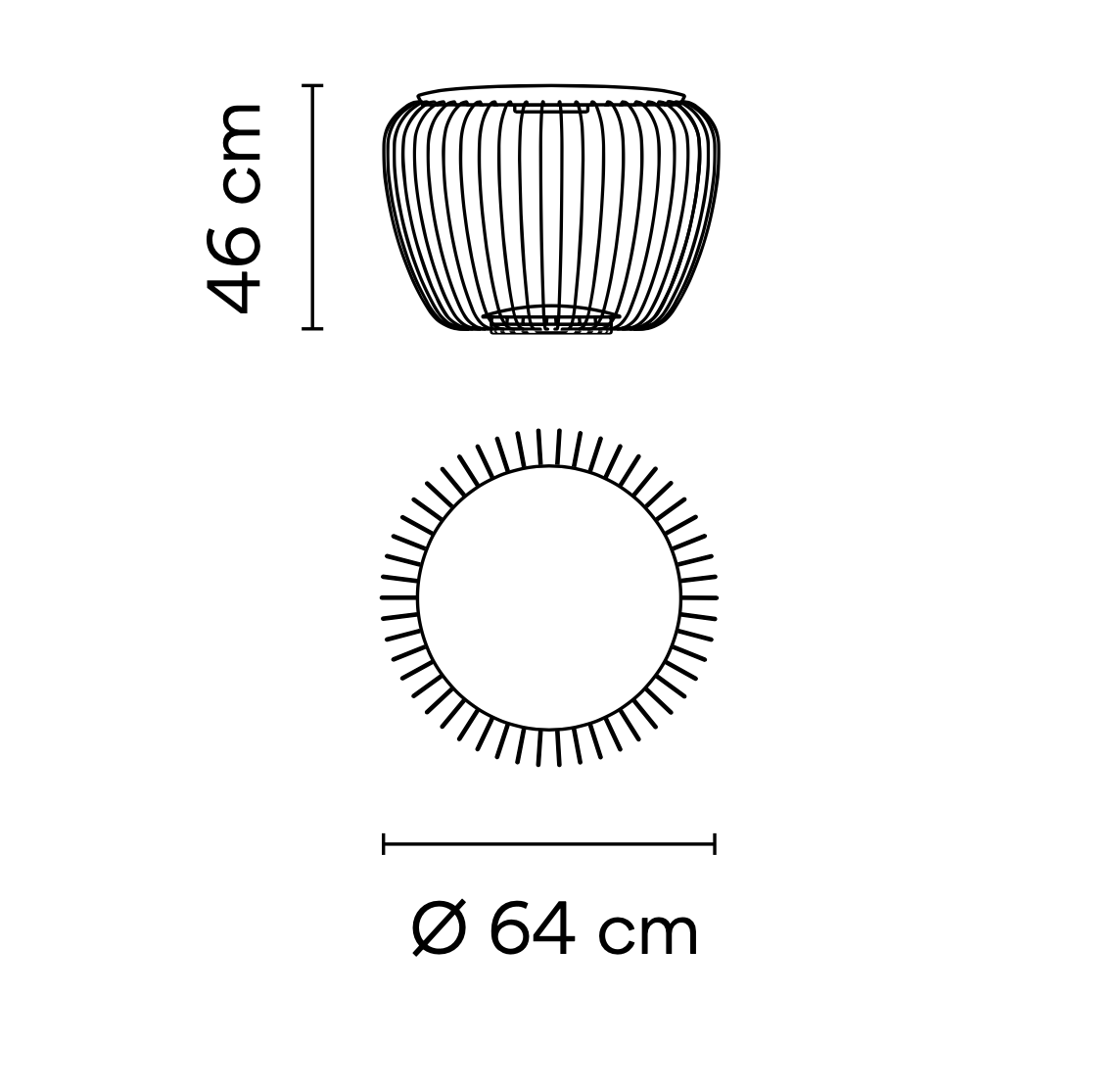 Meridiano Floor, Tall, Khaki, LED, 9W, On/Off, Plugs In, IP65