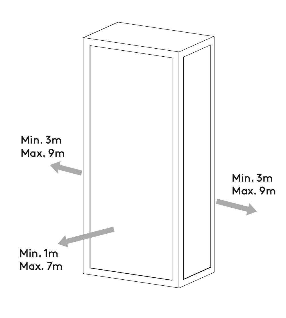 Messina 160 Wall Light, E27, MOTION SENSOR, IP44