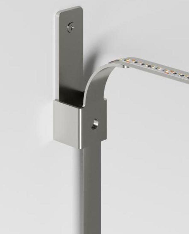 Metro Surface Mounted Metal LED Strip, 1-10v Dim or On/Off