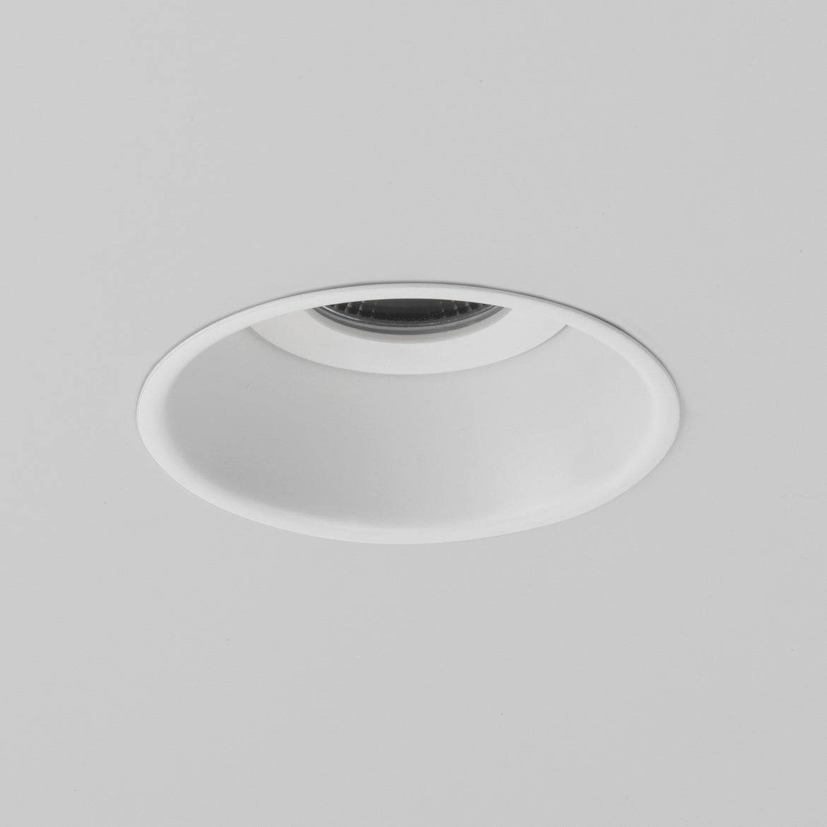  recessed ceiling light on a gray background