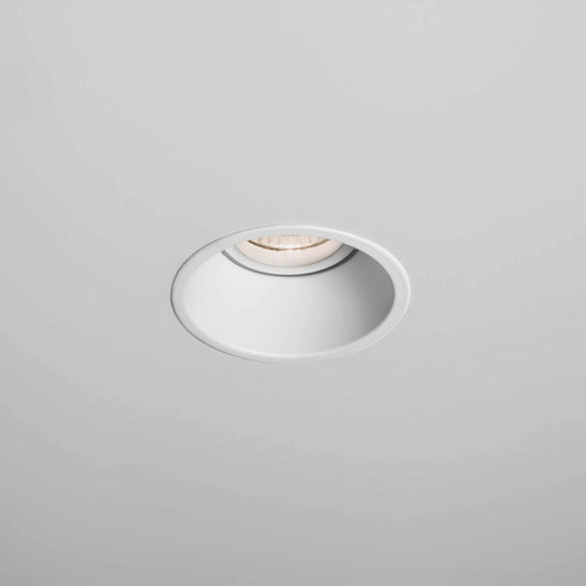 Minima Round Downlight, White, GU10, IP20