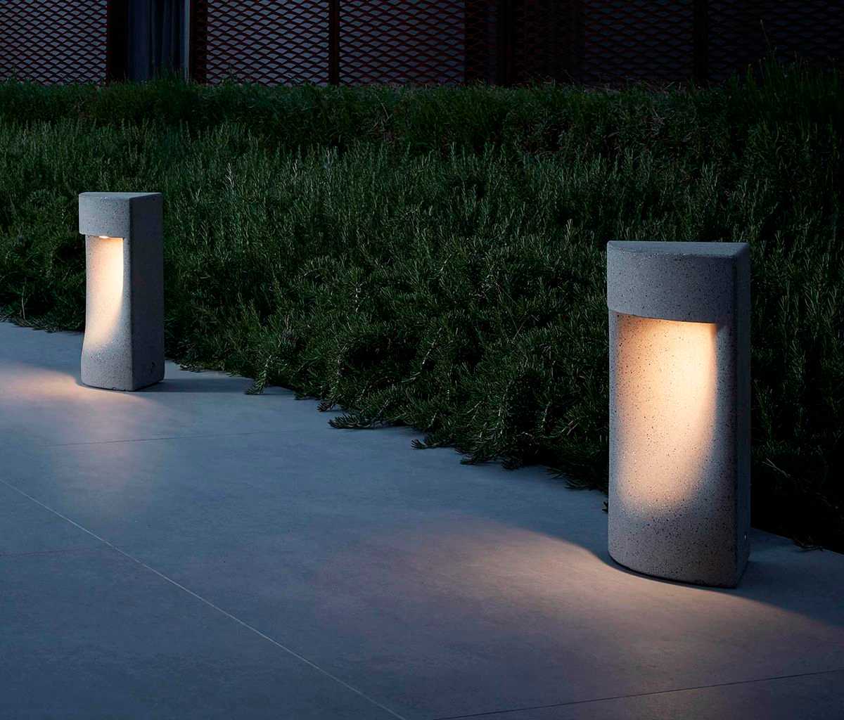 Moai Bollard, 35 cm, Cement, LED, 6.5W, Triac Dim, IP66