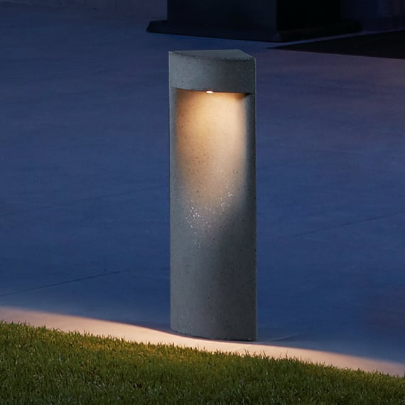 Moai Bollard, 35 cm, Cement, LED, 6.5W, Triac Dim, IP66