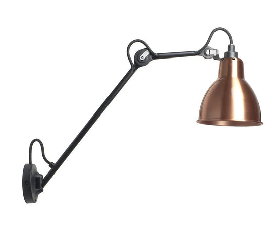 Gras N122 Adjustable Wall 1 Long Up Arm Copper Shade, E27, IP20