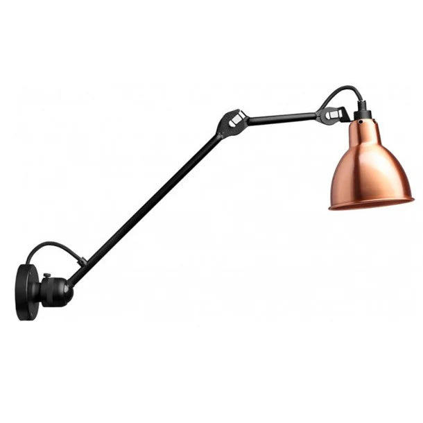 Gras N304 L Adjustable Wall 1 Long Up Arm Copper Shade, E14, IP20