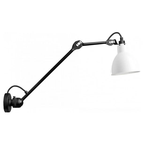 Gras N304 L Adjustable Wall 1 Long Up Arm White Shade, E14, IP20