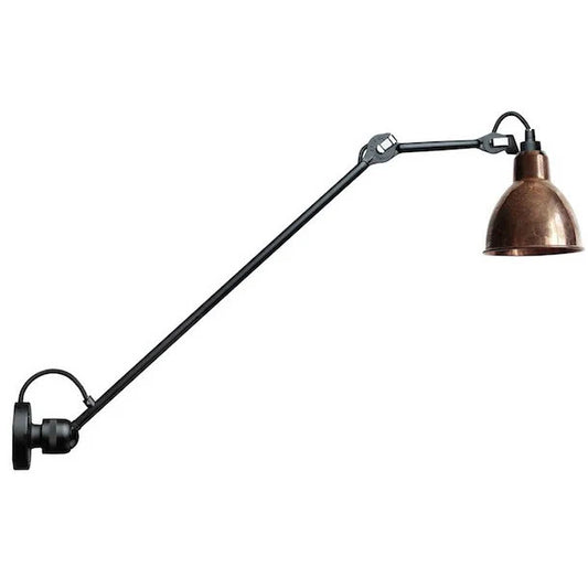 Gras N304 L Adjustable Wall 1 Long Up Arm Raw Copper Shade, E14, IP20