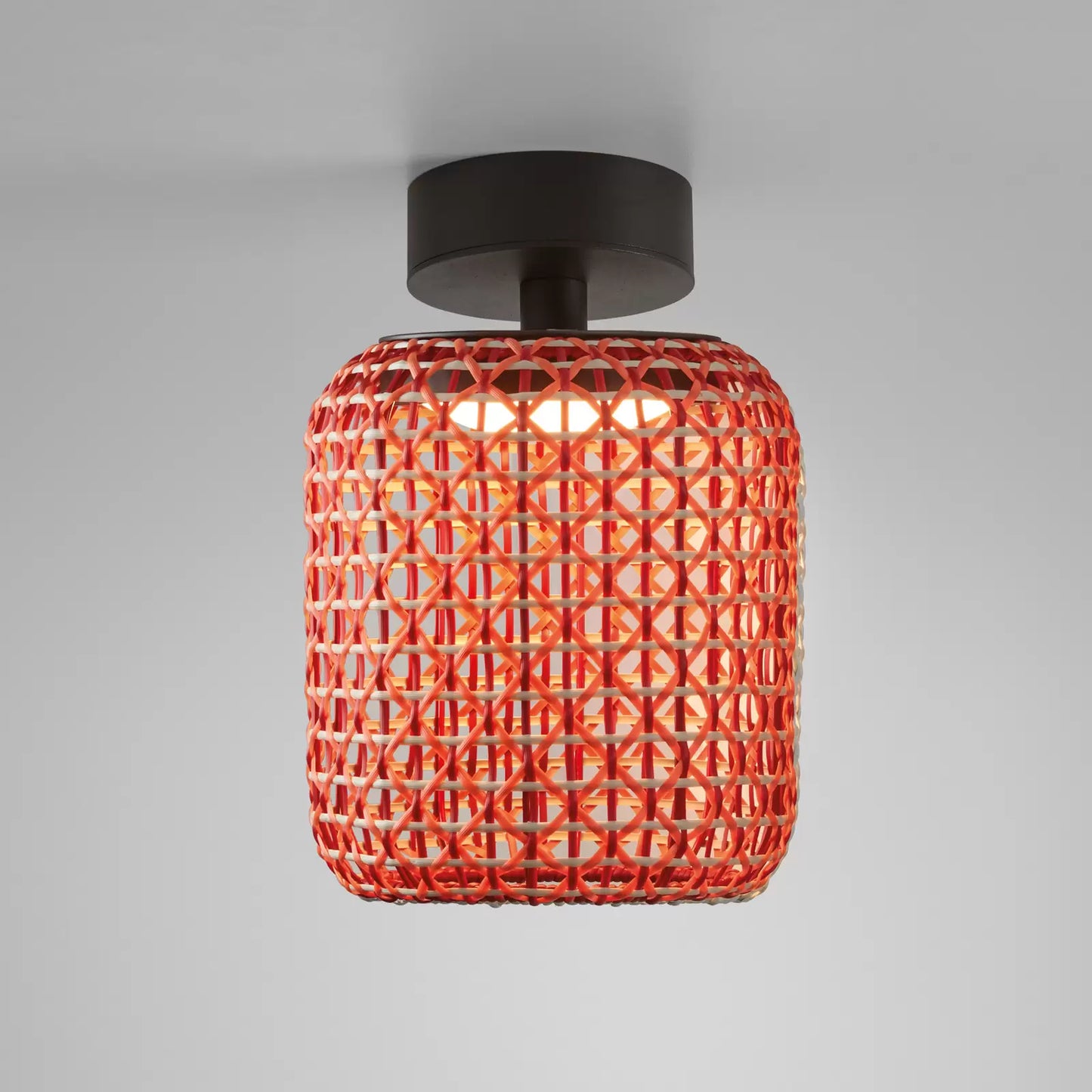 Nans Ceiling, 25, Red, LED, 9.5W, Triac Dim, IP54