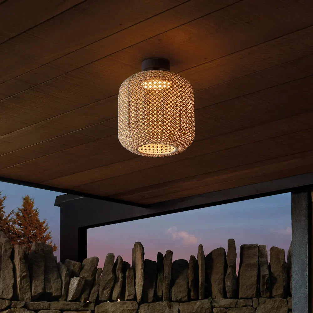 Nans Ceiling, 16, Red, LED, 8W, Triac Dim, IP54