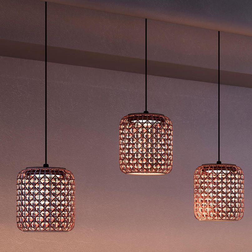 Nans Pendant, 25, Brown, LED, 9.5W, Triac Dim, IP54