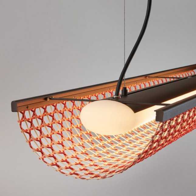 Nans Pendant, Linear, Beige, LED, 44W, Triac Dim, IP54