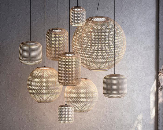 Nans Pendant, 31, Brown, LED, 9.5W, Triac Dim, IP54