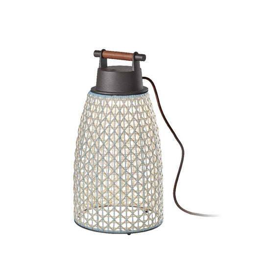 Nans Table, Cone, 49 cm, Beige, LED, 6.3W, Touch Dim, Plugs In, IP54