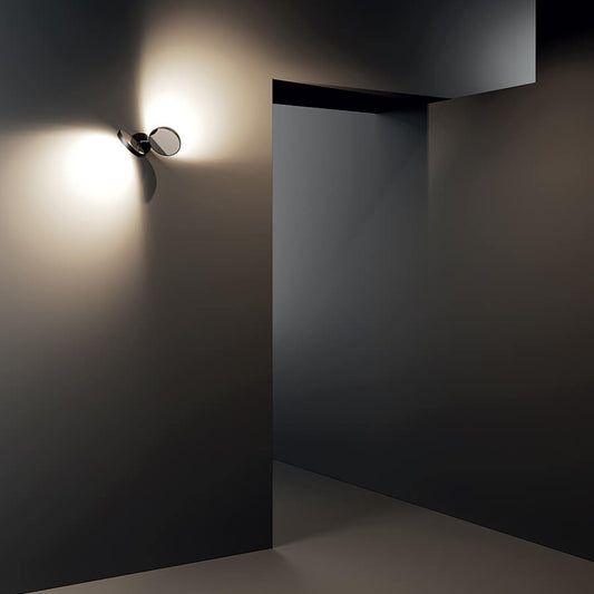 Nautilus Wall, Large, Black, LED, Dim to Warm, DALI Dim