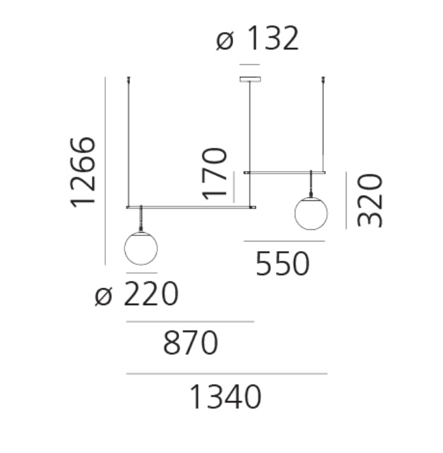 Nihm-Linear-Pendant-2-22-Globe-Line-Drawing