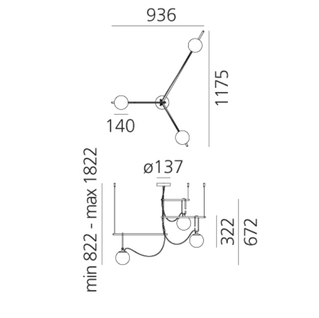 Nihm-Linear-Pendant-3-14-Globe-Line-Drawing