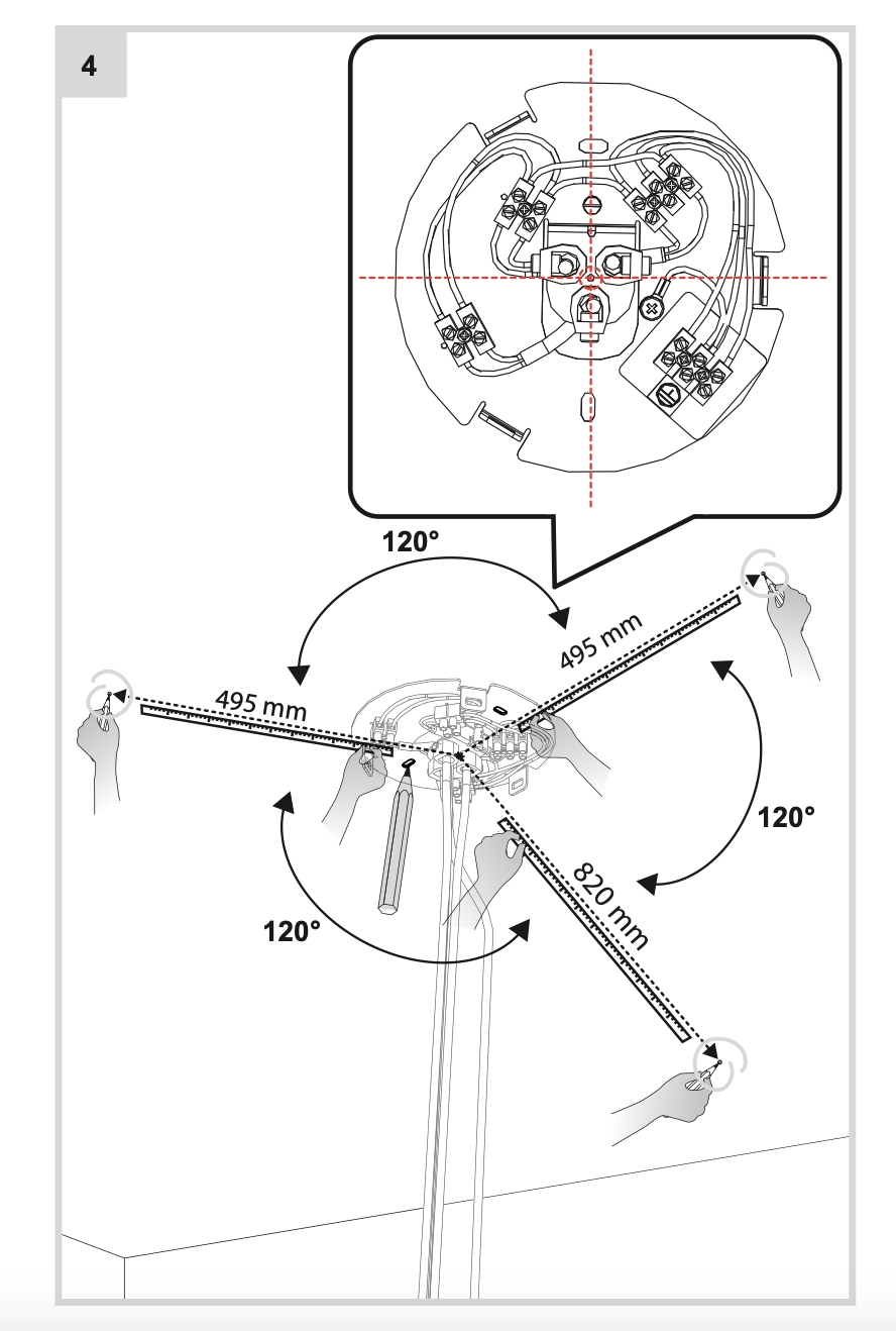 Nihm-Linear-Pendant-3-Arm-Installation-Info