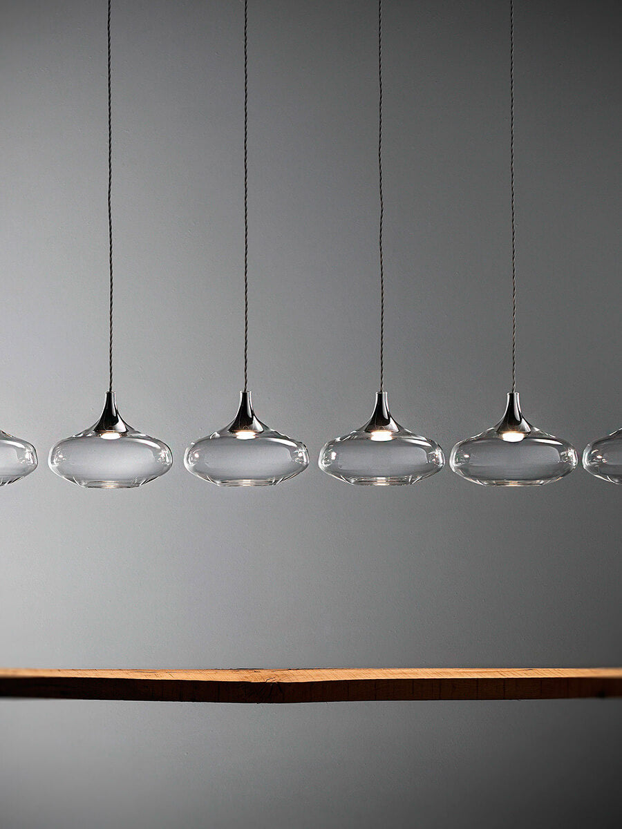 Nostalgia Pendant, Clear Glass, LED, Triac Dim, IP20