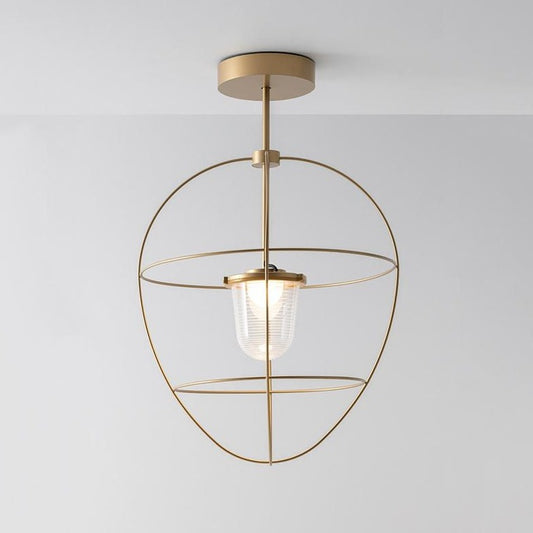 Nottola Pendant, Brass, LED, On/Off, IP65