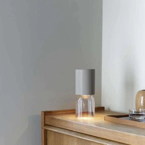 Nui Mini Wireless Table, Sand Shade, LED, Touch Dim, IP54