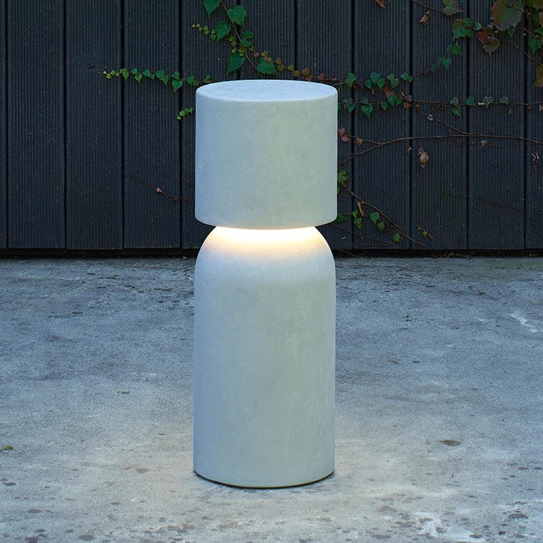 Nui Bollard, A, Concrete, LED, 14W, DALI Dim or On/Off, IP65