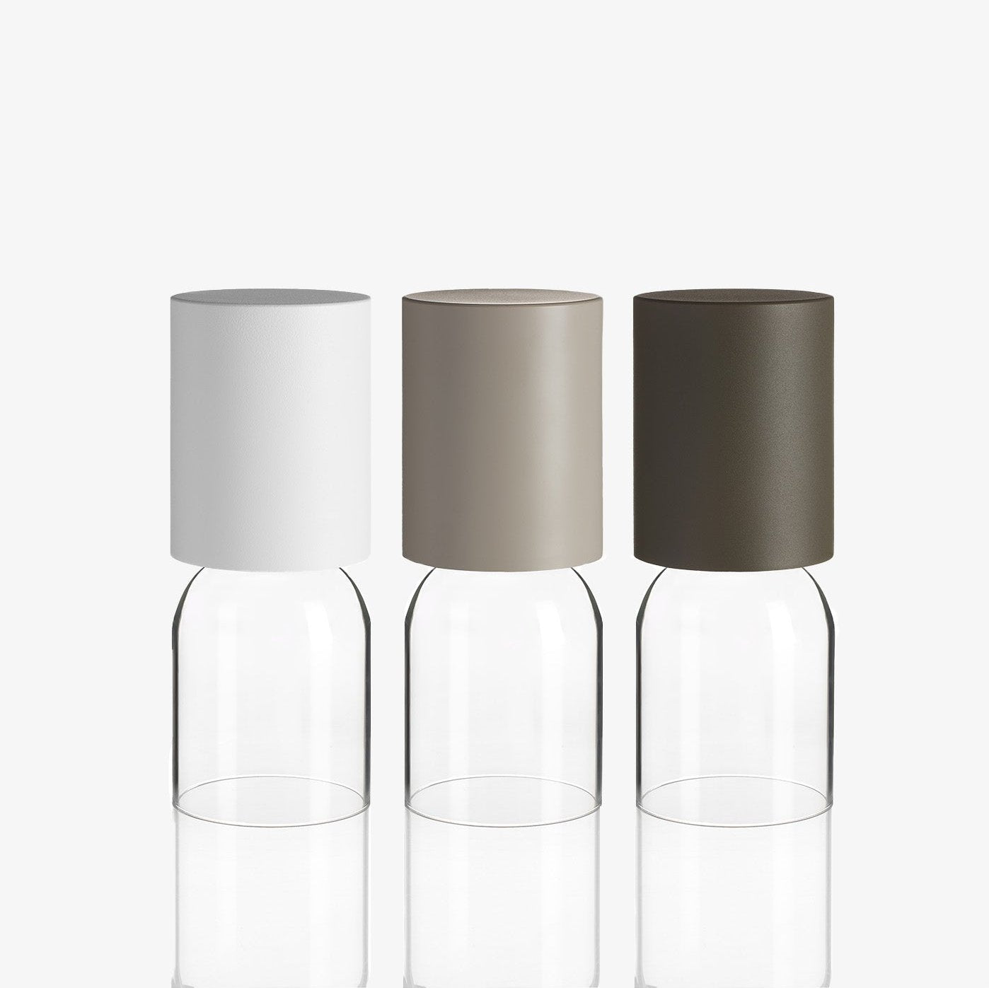 Nui Mini Wireless Table, Sand Shade, LED, Touch Dim, IP54