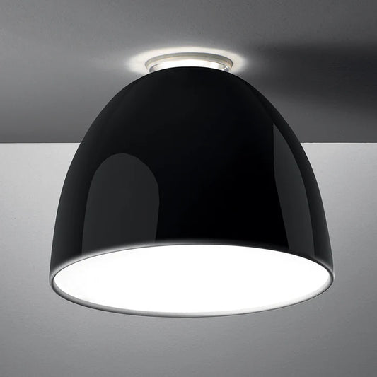 Nur Ceiling, Black Gloss, E27, IP20