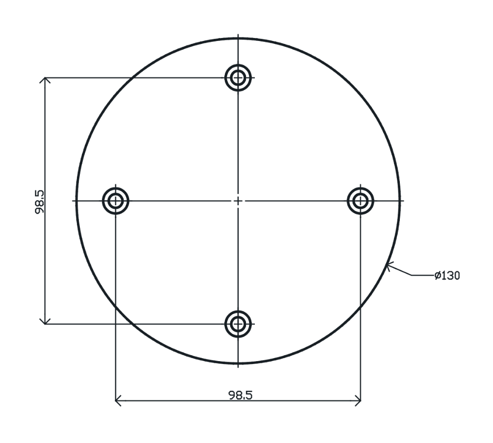 Nut Bollard, 90 cm with 2 Heads, Graphite Brown, LED, 12.6W, Triac Dim, IP65