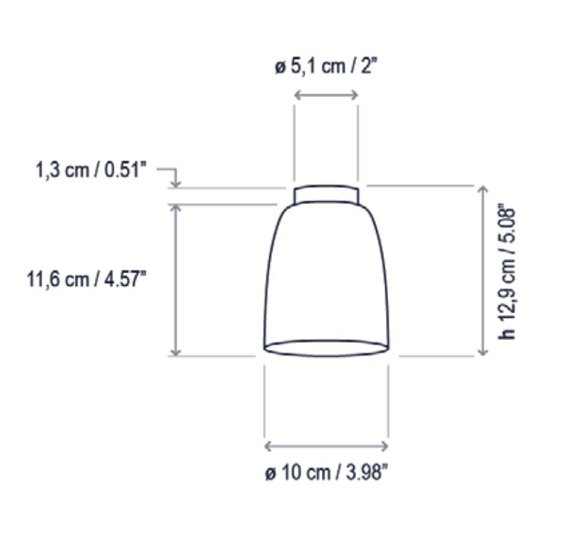 Nut Spot Light, Terracotta, LED, 6.3W, Triac Dim, IP54