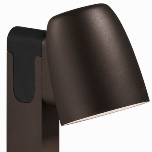 Nut Bollard, 90 cm, Graphite Brown, LED, 6.3W, Triac Dim, IP65