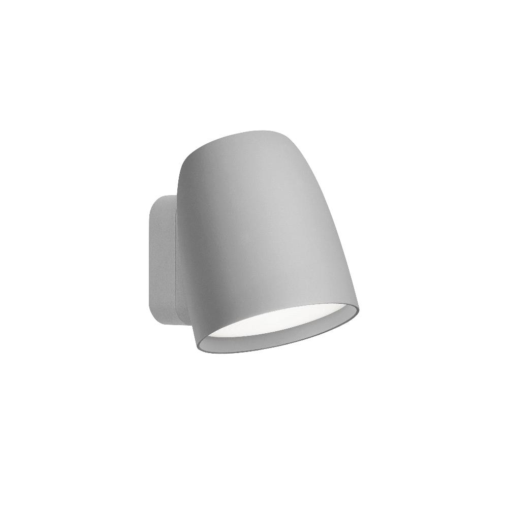 Nut Wall, Adjustable, Grey, LED, 6.3W, Thumbswitch Touch Dim, IP54