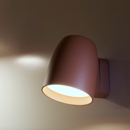 Nut Wall, Adjustable, White, LED, 6.3W, Triac Dim, IP54
