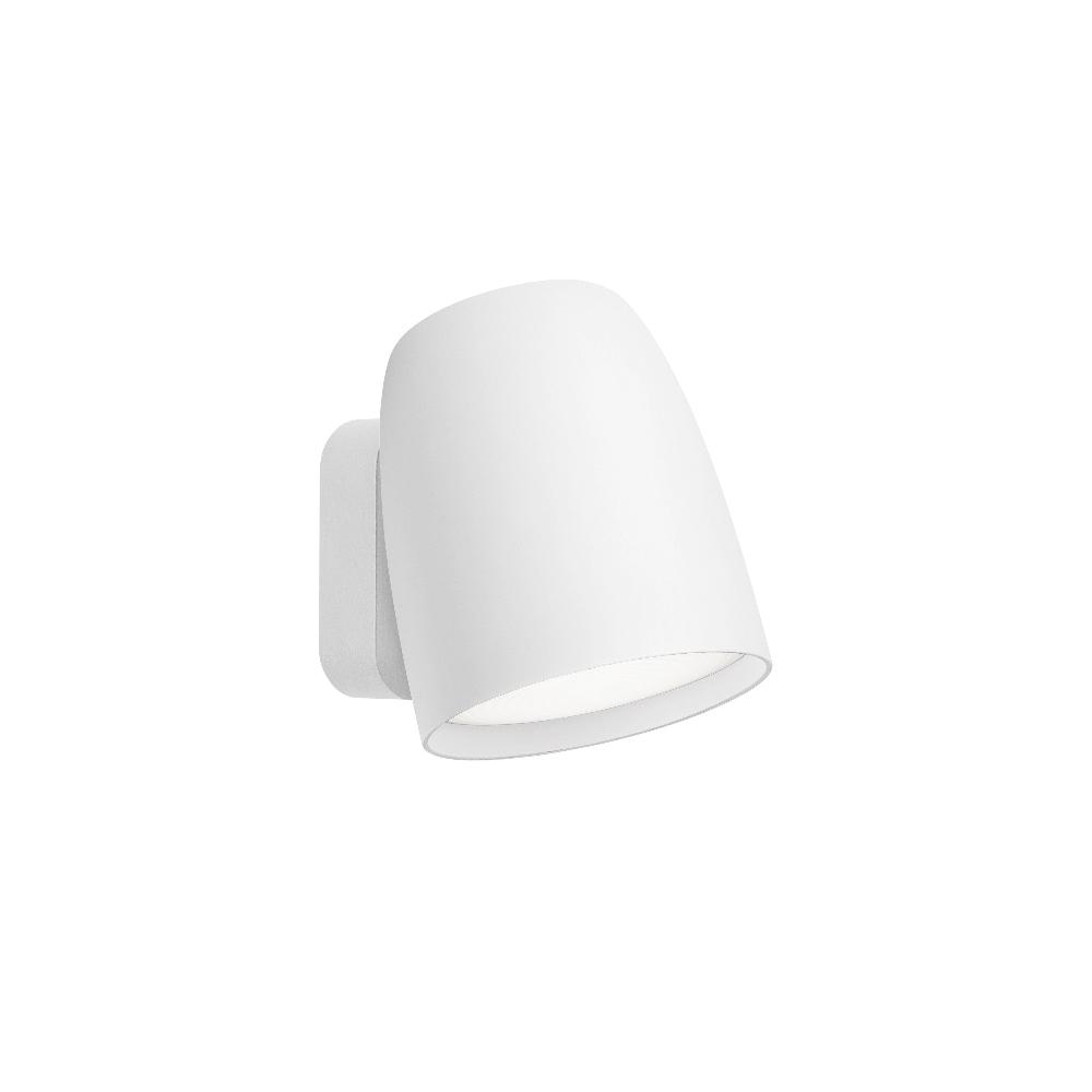 Nut Wall, Adjustable, White, LED, 6.3W, Triac Dim, IP54