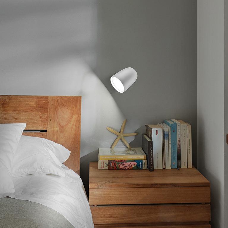 Nut Wall, Adjustable, Graphite Brown, LED, 6.3W, Thumbswitch Touch Dim, IP54