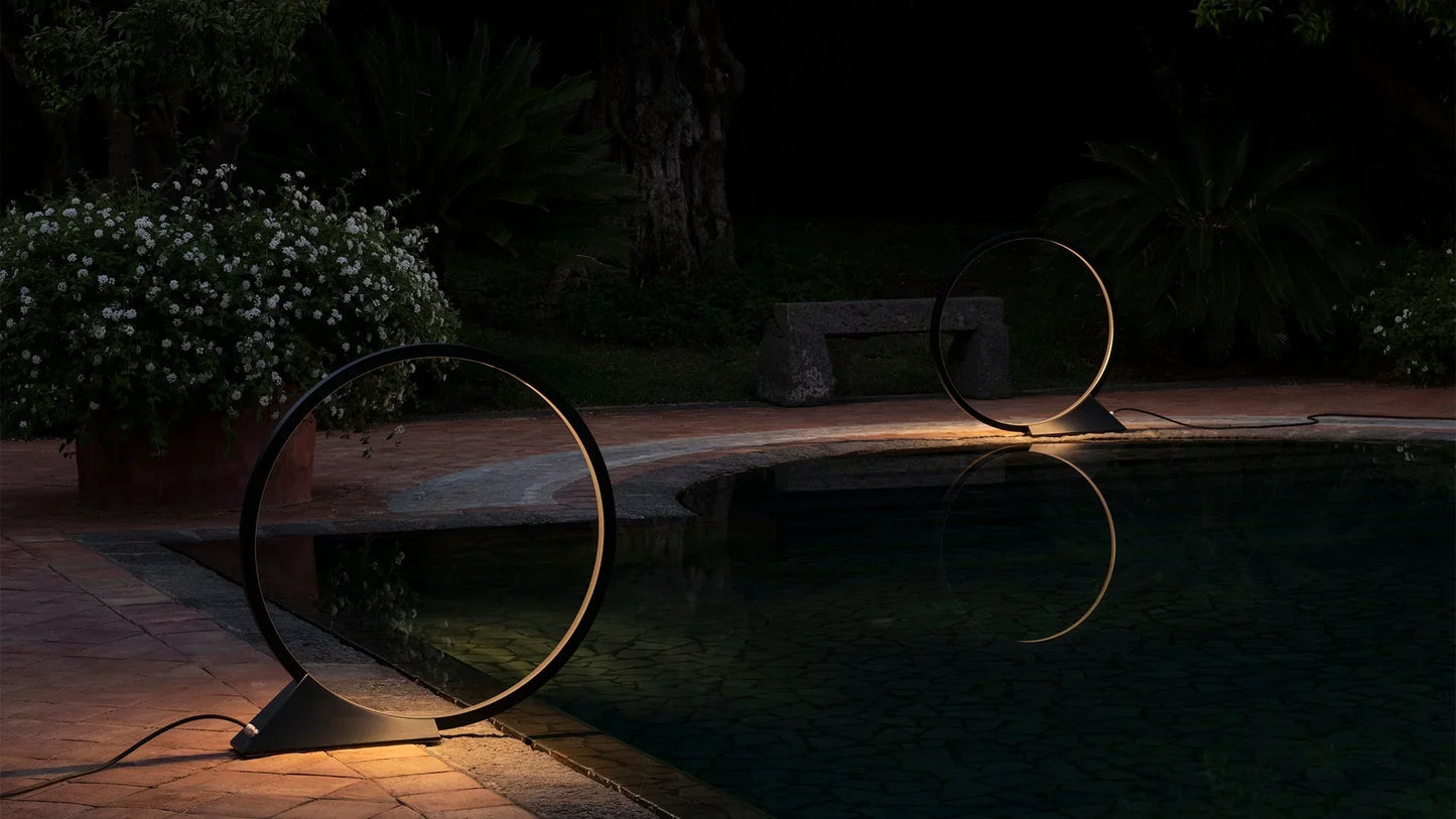 OLight Floor Lamp Hardwired, 90 cm, Black, LED, On/Off, IP67