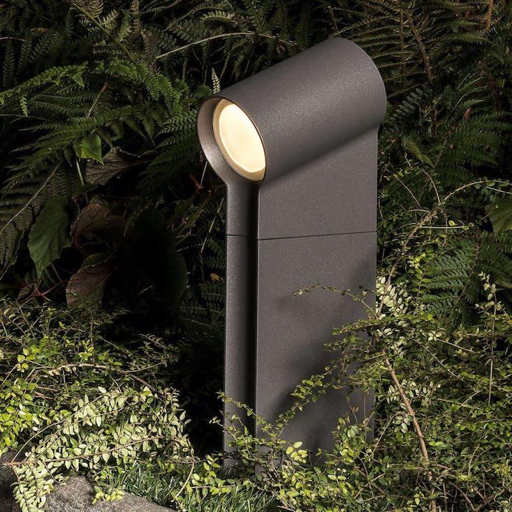 Oblique Bollard Light, Anthracite, LED, On/Off, IP65