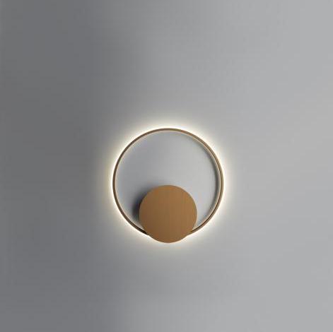 Olympic Wall Light, Bronze, LED, Push, 1-10v or DALI Dim, IP40