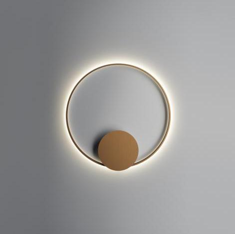 Olympic Wall Light, Bronze, LED, Push, 1-10v or DALI Dim, IP40