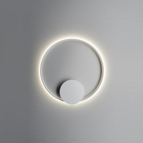 Olympic Wall Light, White, LED, Push, 1-10v or DALI Dim, IP40