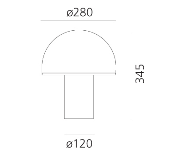 Onfale Table Lamp, IP20