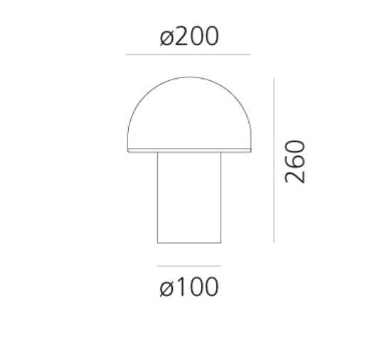 Onfale Table Lamp, IP20