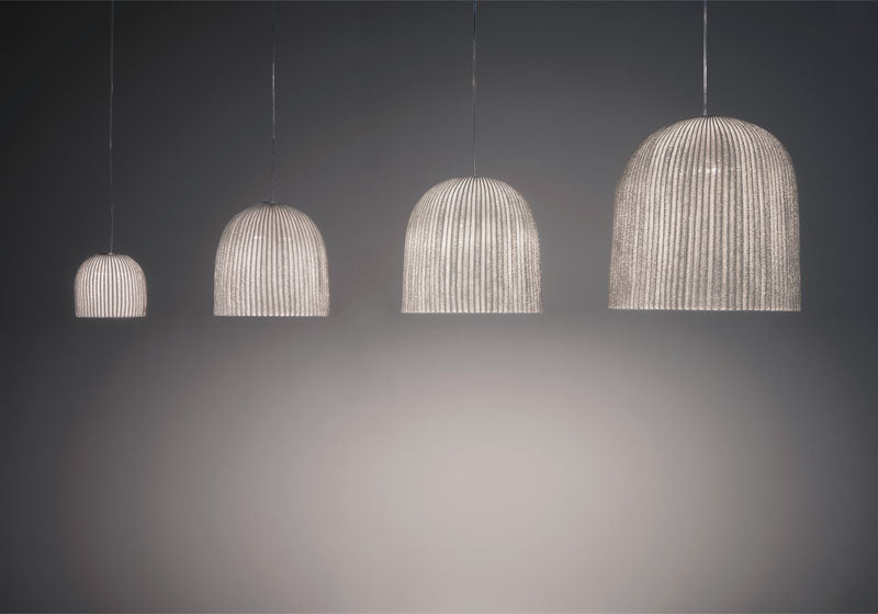 Onn Pendant, 16 cm ø, Steel Mesh, E14, Triac Dim, IP20