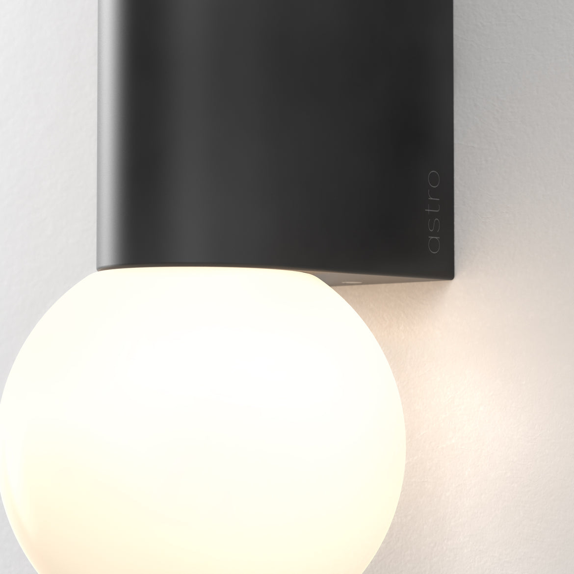 Ortona Wall Light, Double, Black, G9, IP44