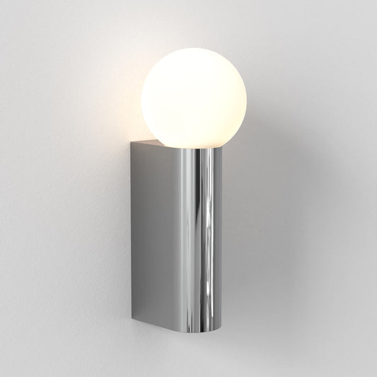 Ortona Wall Light, Single, Chrome, G9, IP44