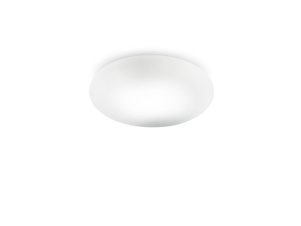 Disco Ceiling or Wall, White Glass, E27, IP20