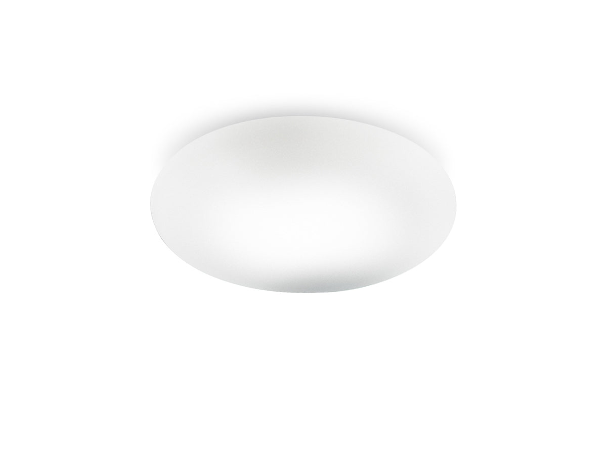 Disco Ceiling or Wall, White Glass, E27, IP20