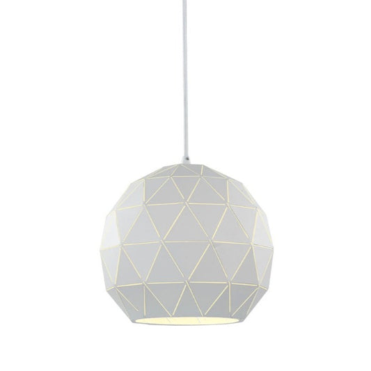 Tangent Pendant, Round, White, E27, IP20